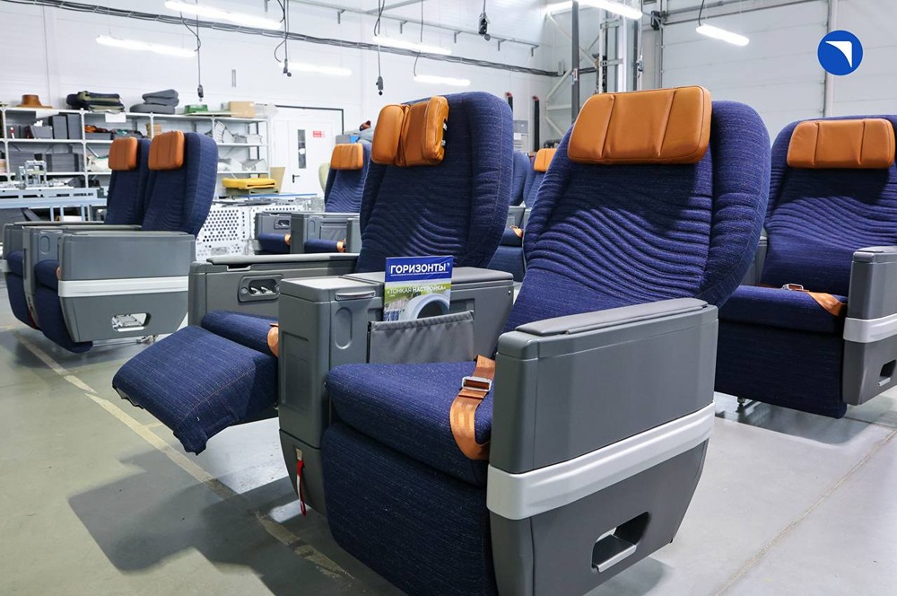 Кресла бизнес‑класса МС‑21: баланс комфорта, безопасности и эстетики