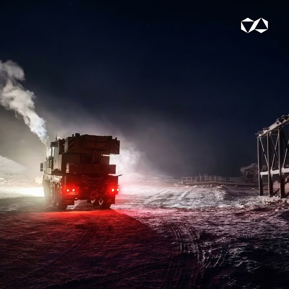 Ночная магия на арктическом прииске «Маят»