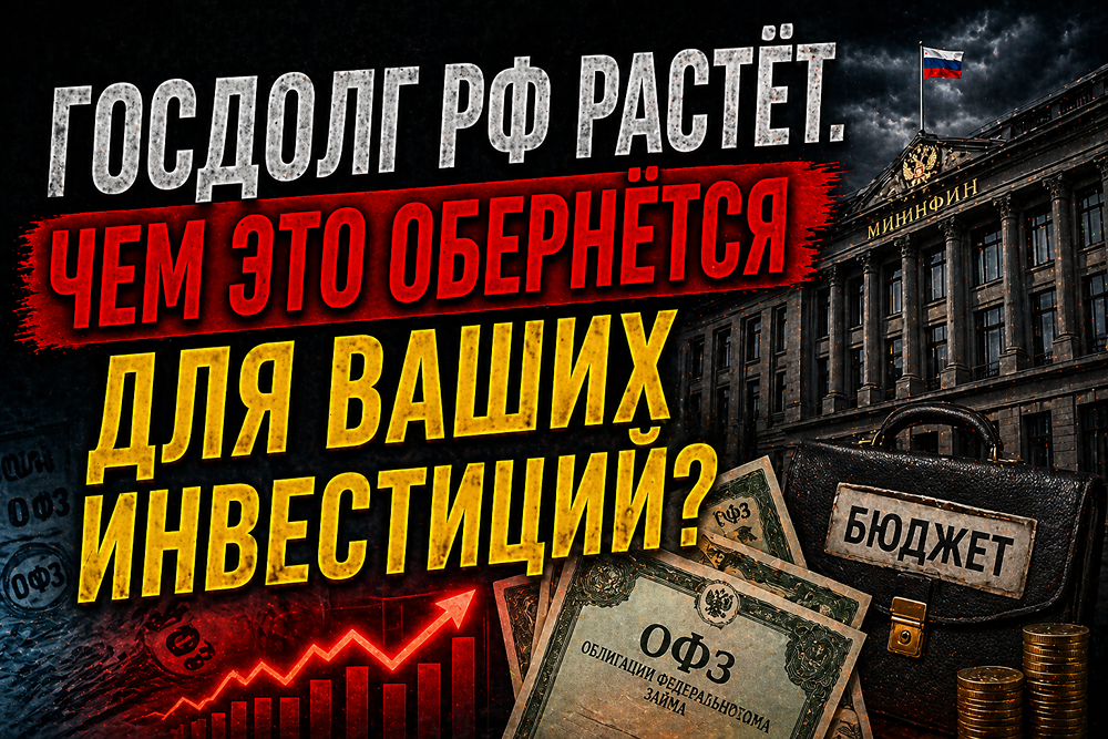 Рост госдолга: как это бьёт по фондовому рынку и бизнесу