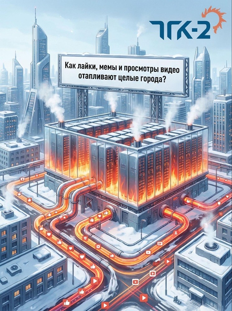 Интернет греет: как ваши лайки отапливают целые города