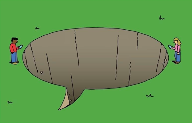 Люди стали молчать на 28 % больше: с 16 600 до 11 900 слов в сутки