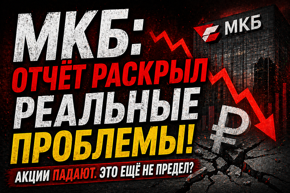 Акции МКБ потеряли 24 % после отчёта: что пошло не так