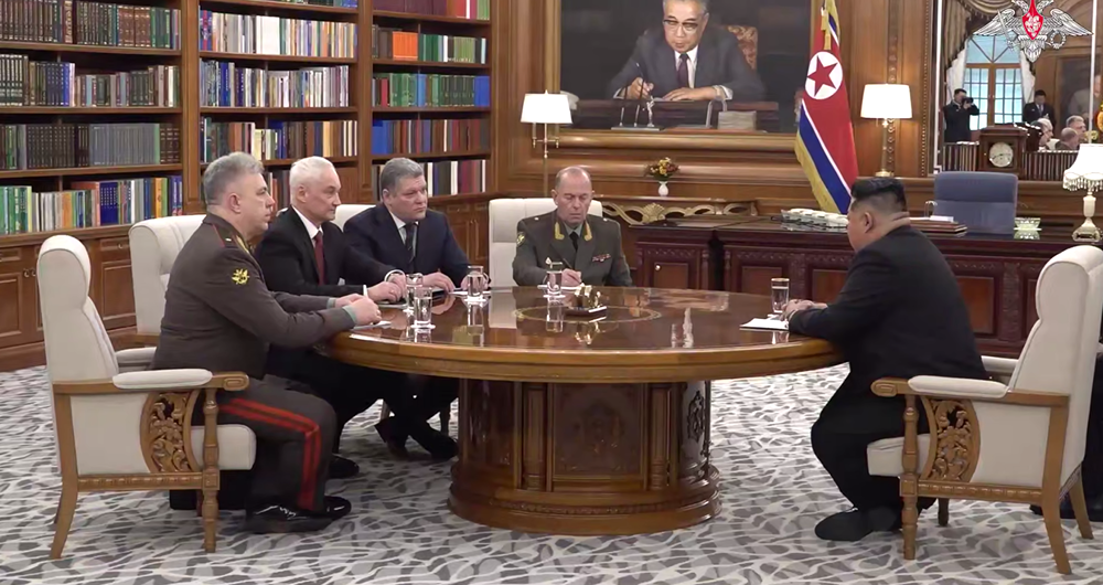 Андрей Белоусов провел в Пхеньяне переговоры с Ким Чен Ыном