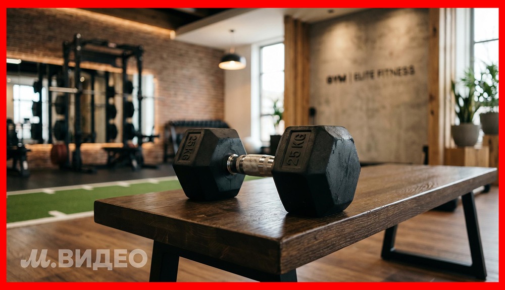 Гантели в М.Видео — тренируйтесь дома без очередей к тренажёру
