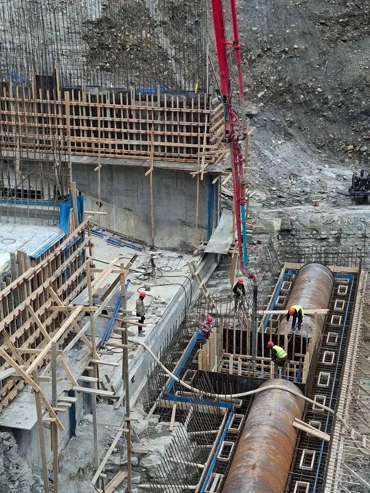 РусГидро начало строить основное здание Нихалойской ГЭС в Чечне