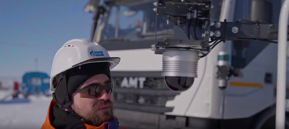 Беспилотные грузовики на нефтепромыслах «Газпром нефти» в Сибири