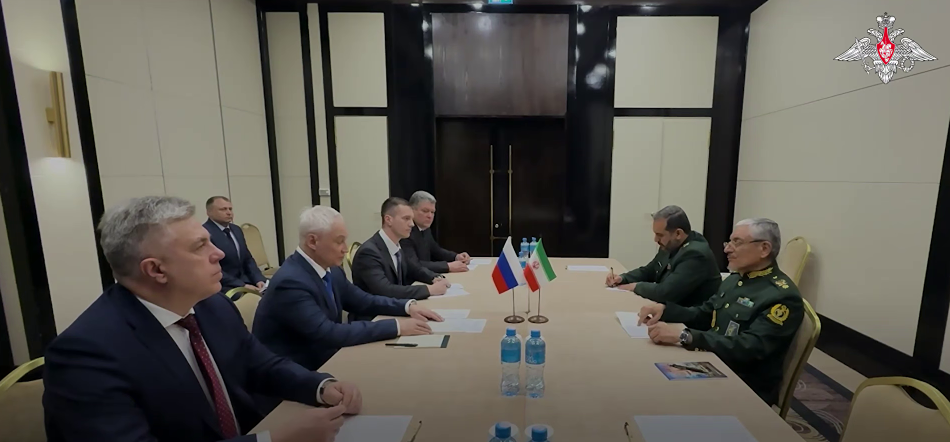 Министр обороны РФ Андрей Белоусов провел переговоры с заместителем министра обороны Ирана по стратегическому планированию бригадным генералом Талаи-Ник Резой