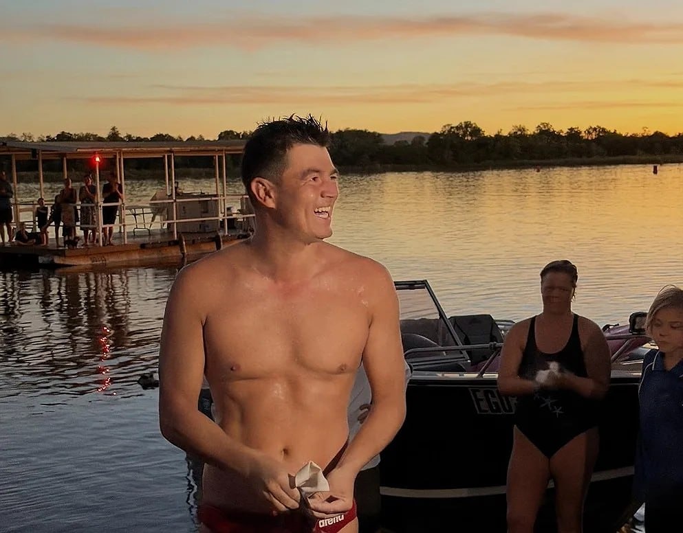 Энди Дональдсон установил рекорд: 55 км по реке с крокодилами