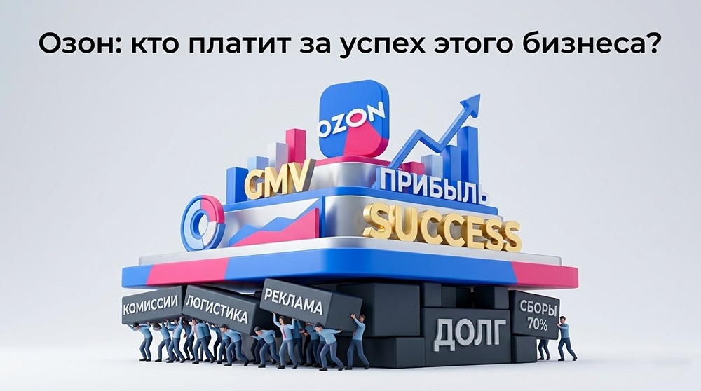 Ozon в плюсе: кто на самом деле платит за успех маркетплейса