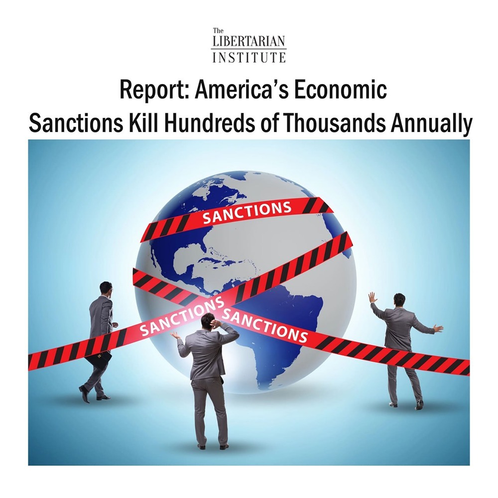 Американские экономические санкции ежегодно убивают сотни тысяч людей