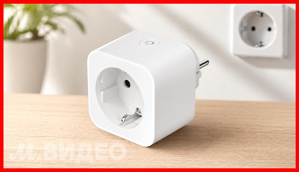 Контролируйте технику удалённо: умная розетка из М.Видео