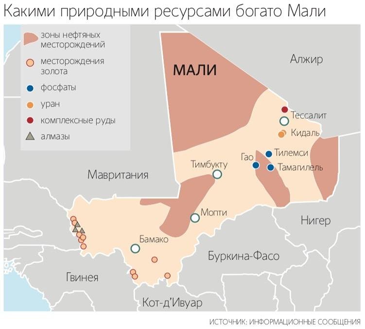 Что происходит в Мали из-за атаки террористов и племен туарегов