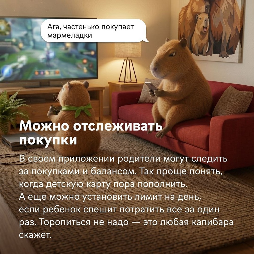 Детская карта МКБ: спокойствие для родителей, первые шаги в финансах для детей