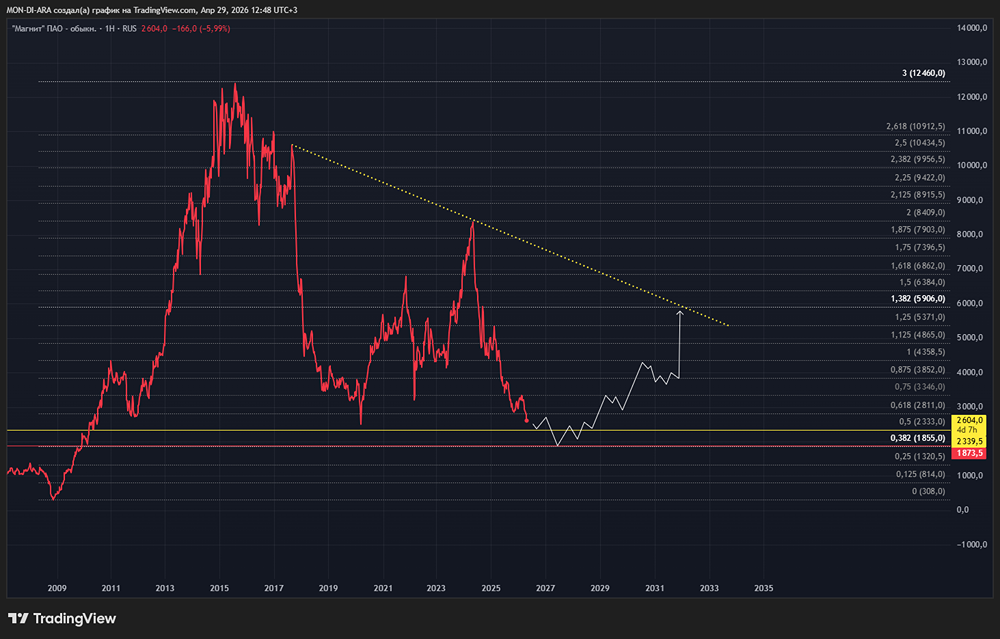 Акции Магнит минус 40% за год: что происходит с одним из крупнейших ритейлеров России