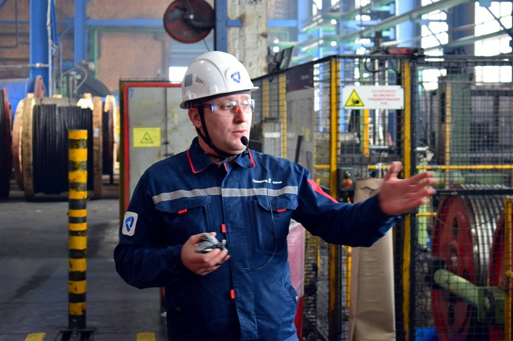 Студенты в гостях у «Северсталь канатов»: экскурсия по заводу в Волгограде