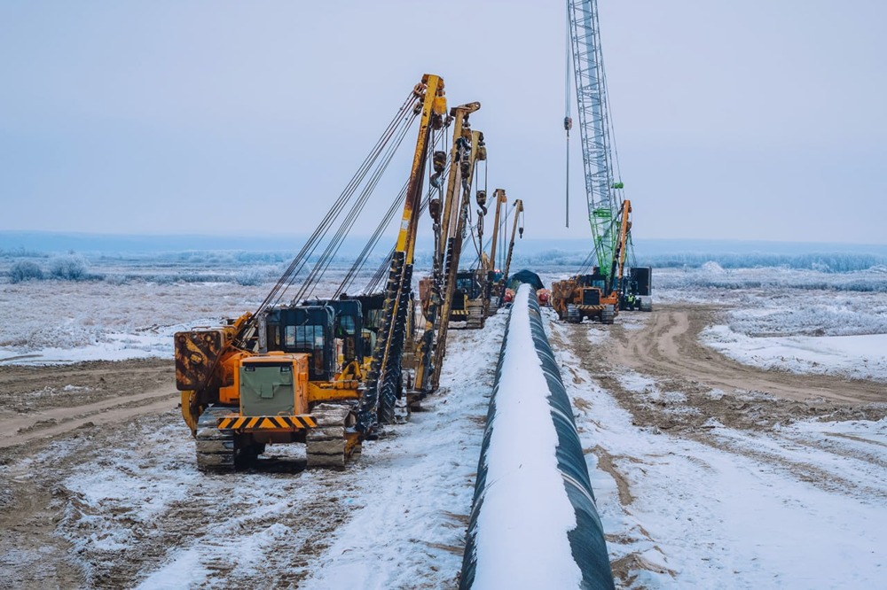 Газопровод «Белогорск – Хабаровск» готов на 75 %: построено 754 км из 828 км