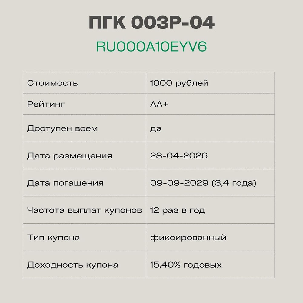 ПГК размещает бонды с купоном 15,40 %: кому подойдёт эта инвестиция