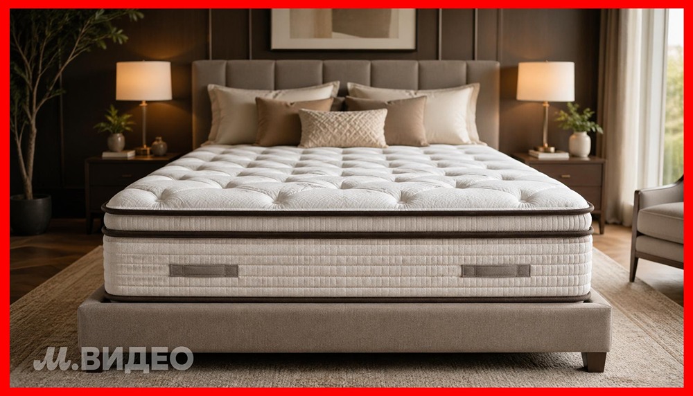 Матрас мечты ждёт вас в М.Видео — спите комфортно, вставайте легко