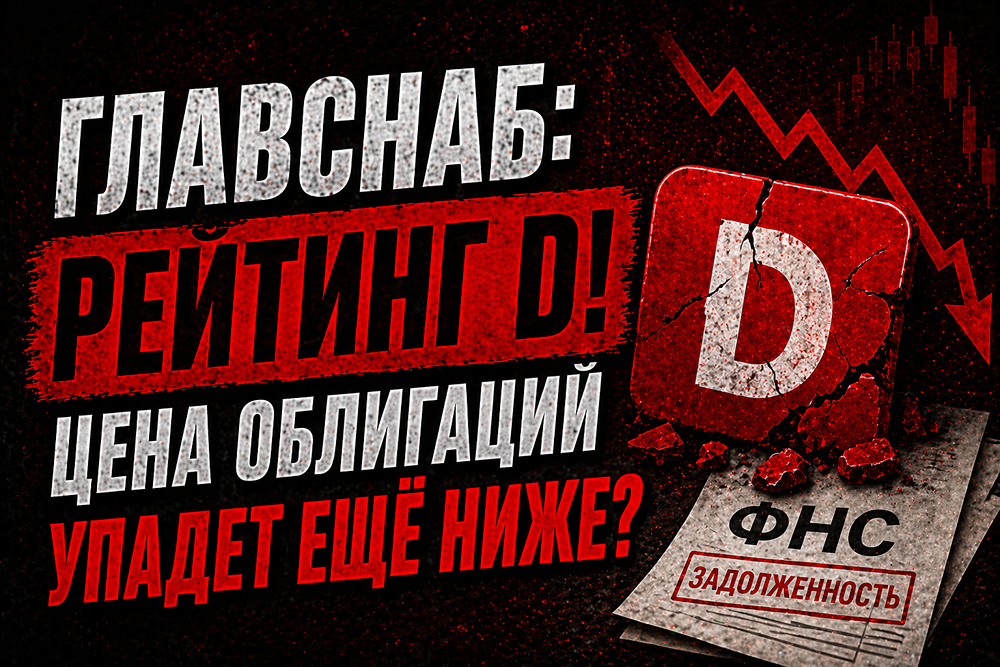 Главснаб допустил дефолт из‑за блокировки счетов ФНС