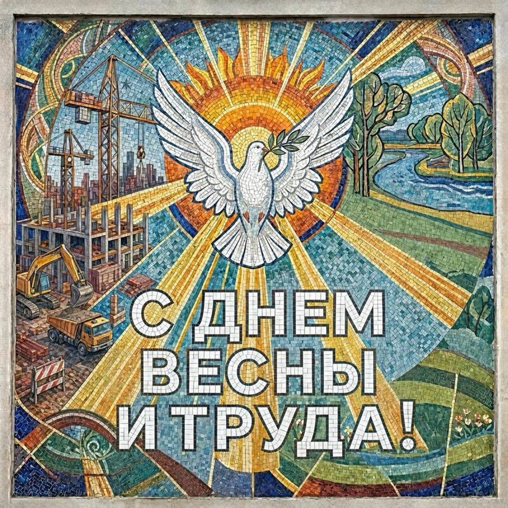 Группа «Эталон» поздравляет с Праздником Весны и Труда