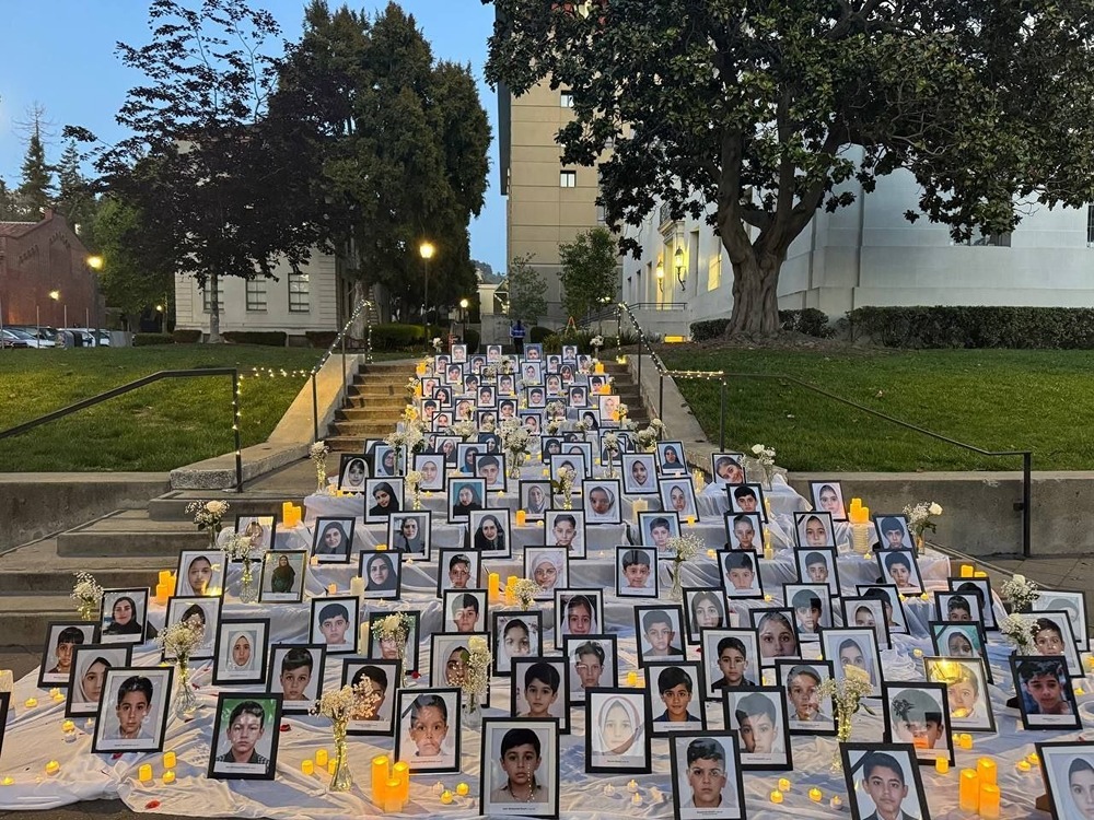 В Калифорнийском университете в Беркли прошла акция солидарности с жертвами в Минаб