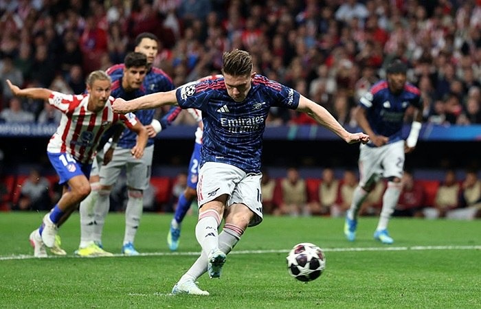 «Атлетико» и «Арсенал» сыграли вничью 1:1 в Мадриде