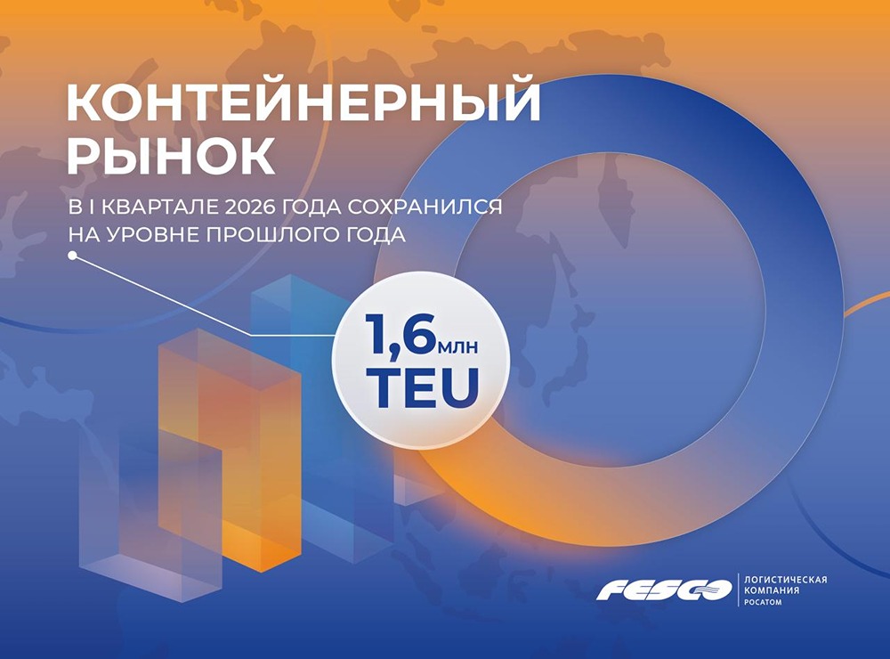 FESCO: контейнерный рынок России стабилен 