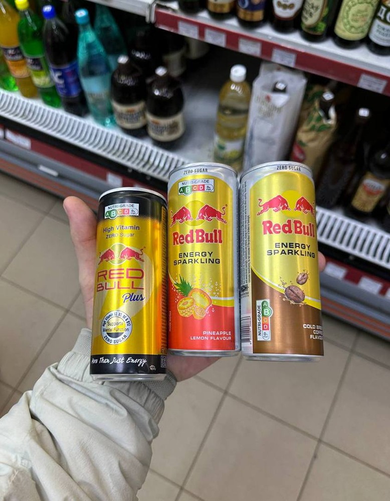 В Россию завезли четыре новых Red Bull