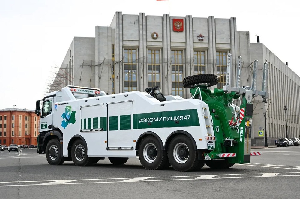 КАМАЗ и «Кузовостроитель» создали эвакуатор‑рекордсмен для эконадзора