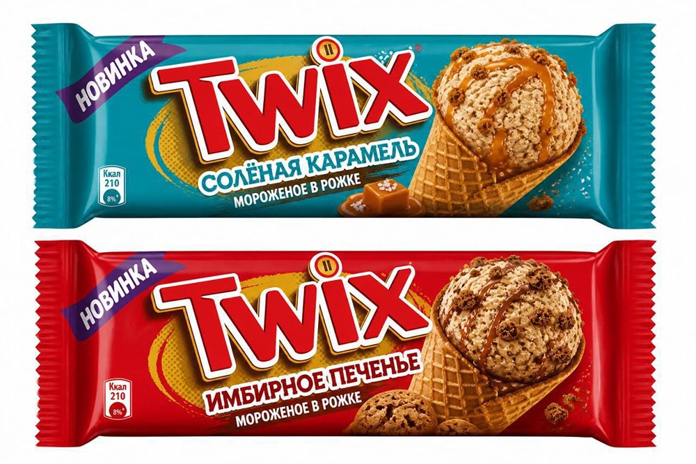 Мороженое от Twix завезут в российские магазины