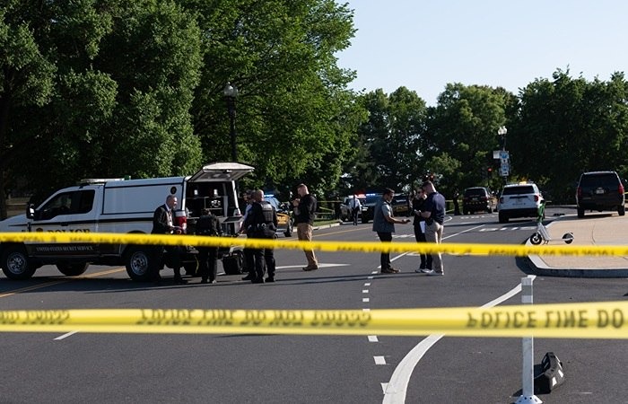 Секретная служба США вступила в перестрелку возле Белого дома