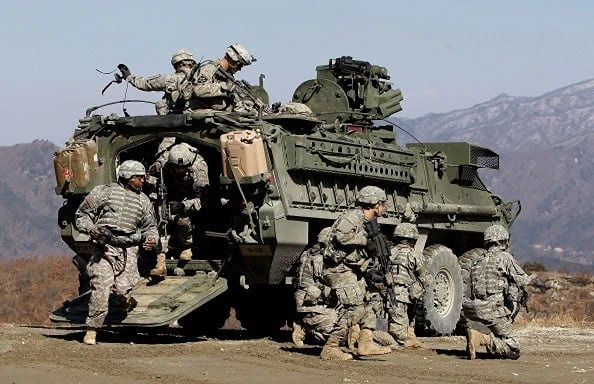 Поворот на Западе: США выводят бронетехнику Stryker из Баварии
