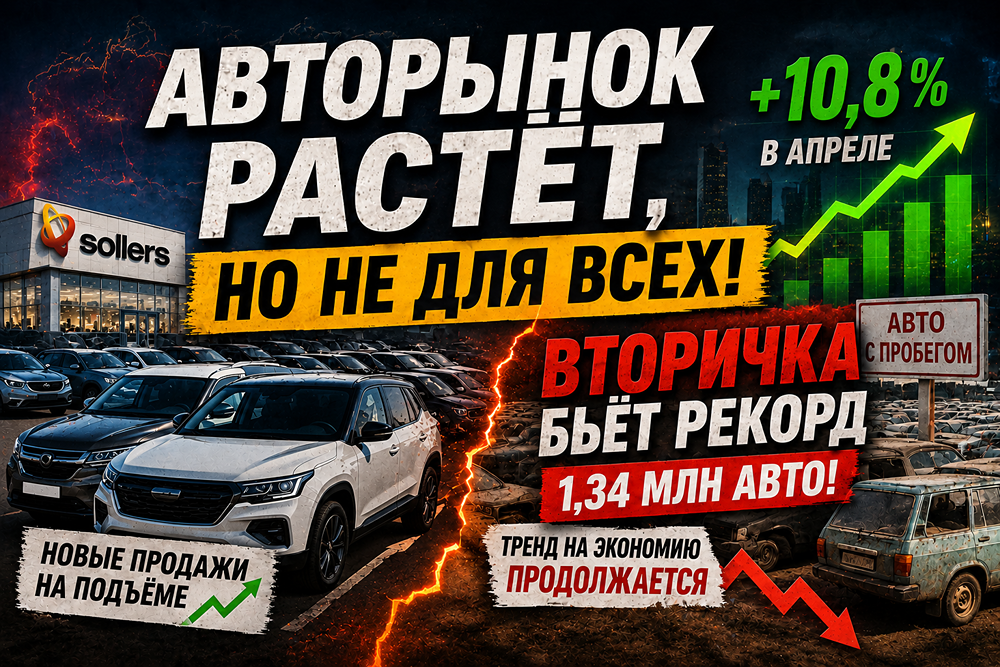 Рынок авто растёт, но осторожно: что сдерживает бум в 2026 году