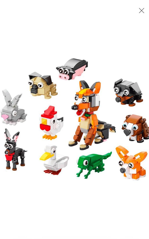 Lego с упоротыми животными завезли в КБ