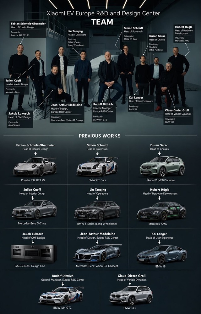 Китайский Xiaomi скупает сотрудников BMW, Porsche и Mercedes