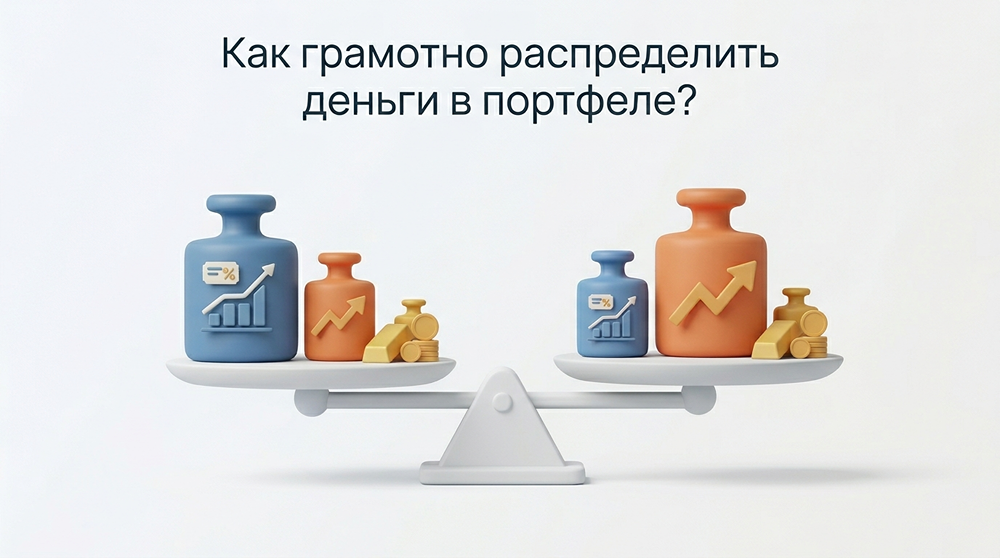 Грамотное распределение портфеля: акции, облигации, металлы и валюта