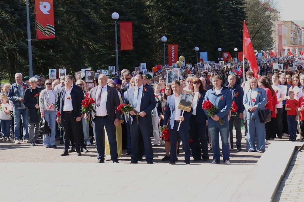 Распадская участвовала в торжествах ко Дню Победы