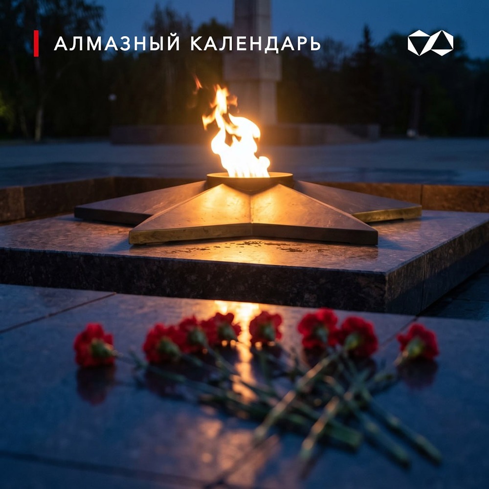 Алмаз АЛРОСА в честь Великой Победы — символ уважения к подвигу