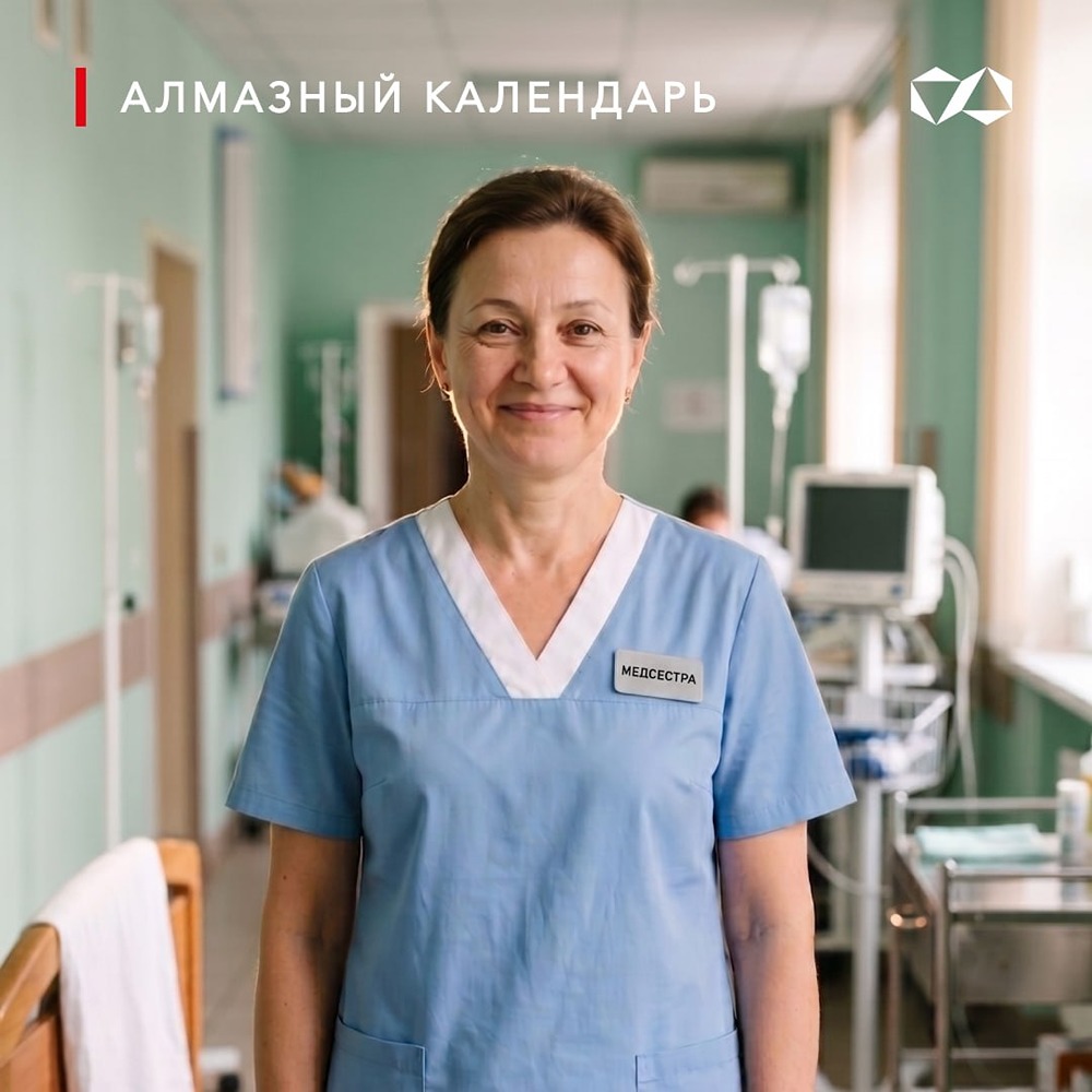 Медсёстры АЛРОСА — основа системы: с праздником, дорогие специалисты