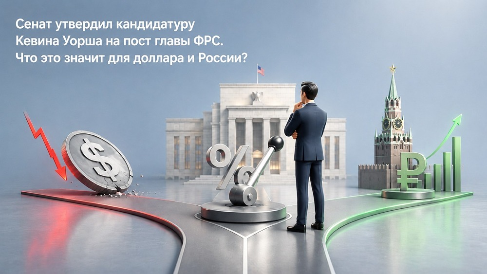 Почему назначение Уорша главой ФРС может ослабить доллар в 2026 году