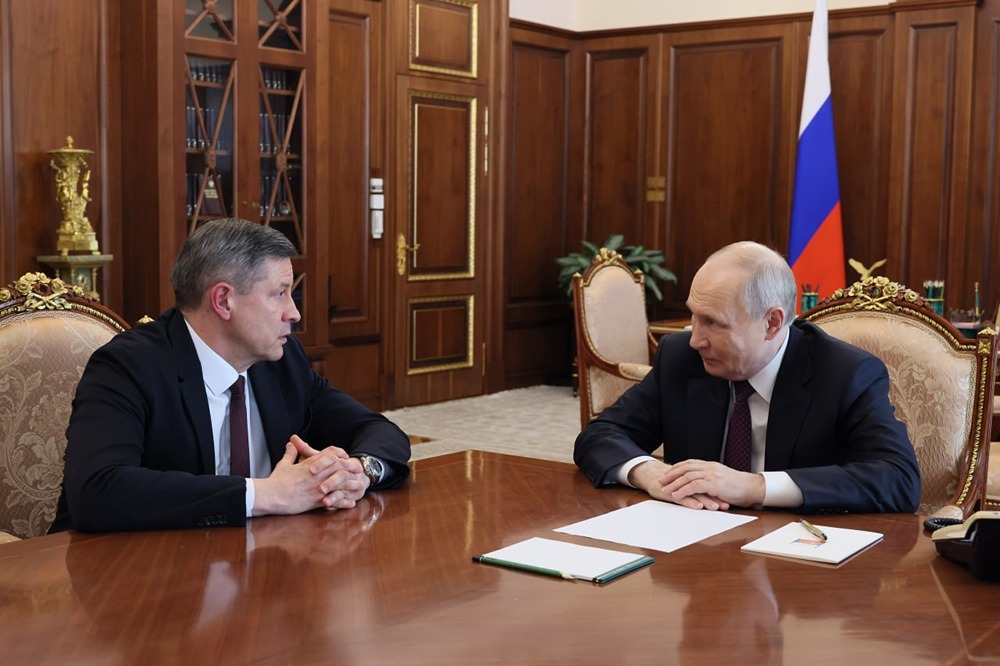 Состоялась встреча Владимира Путина с Егором Ковальчуком