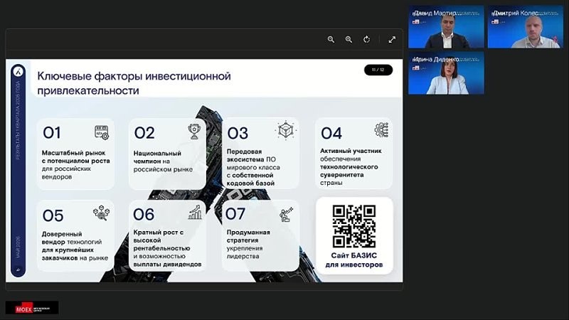 Запись прямого эфира Базис по МСФО за I квартал 2026 года