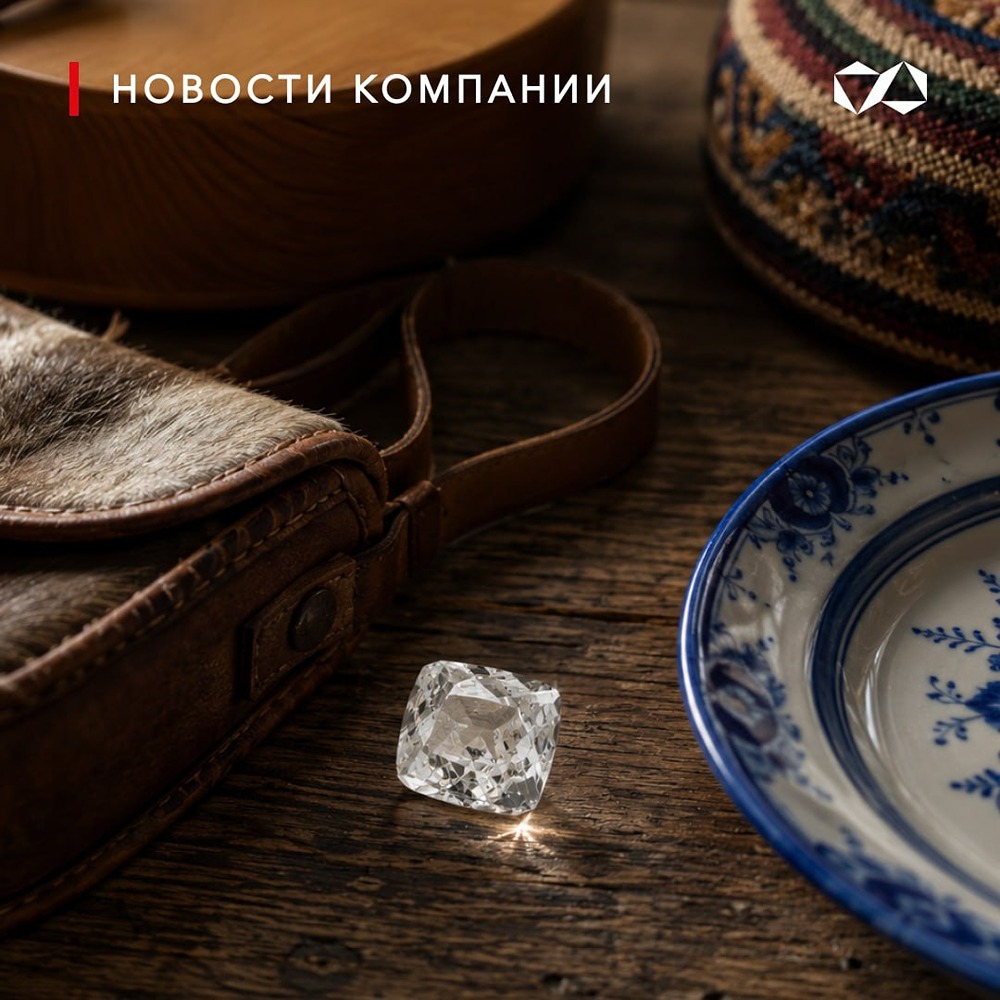 АЛРОСА назвала алмаз ювелирного качества в 106,47 карата «Год единства народов России»