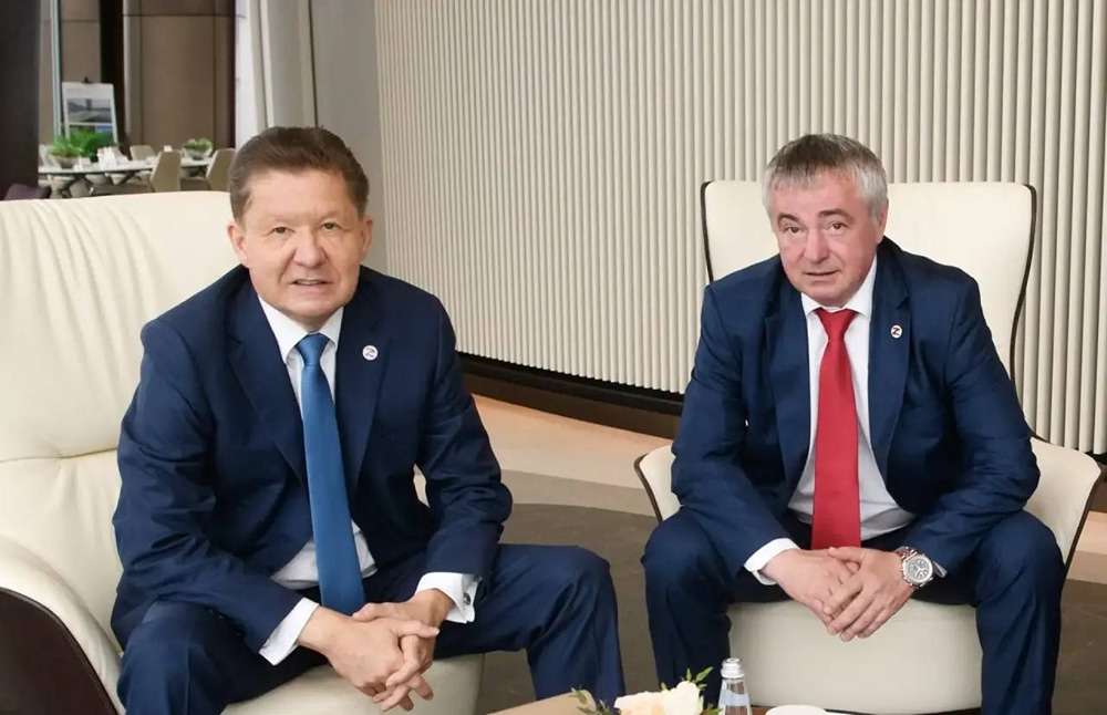 Алексей Миллер встретился с Душаном Баятовичем