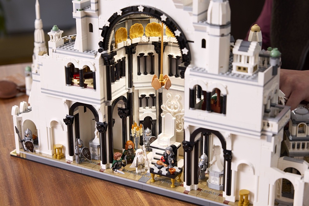 От цитадели до тронного зала: как устроен новый LEGO Минас‑Тирит