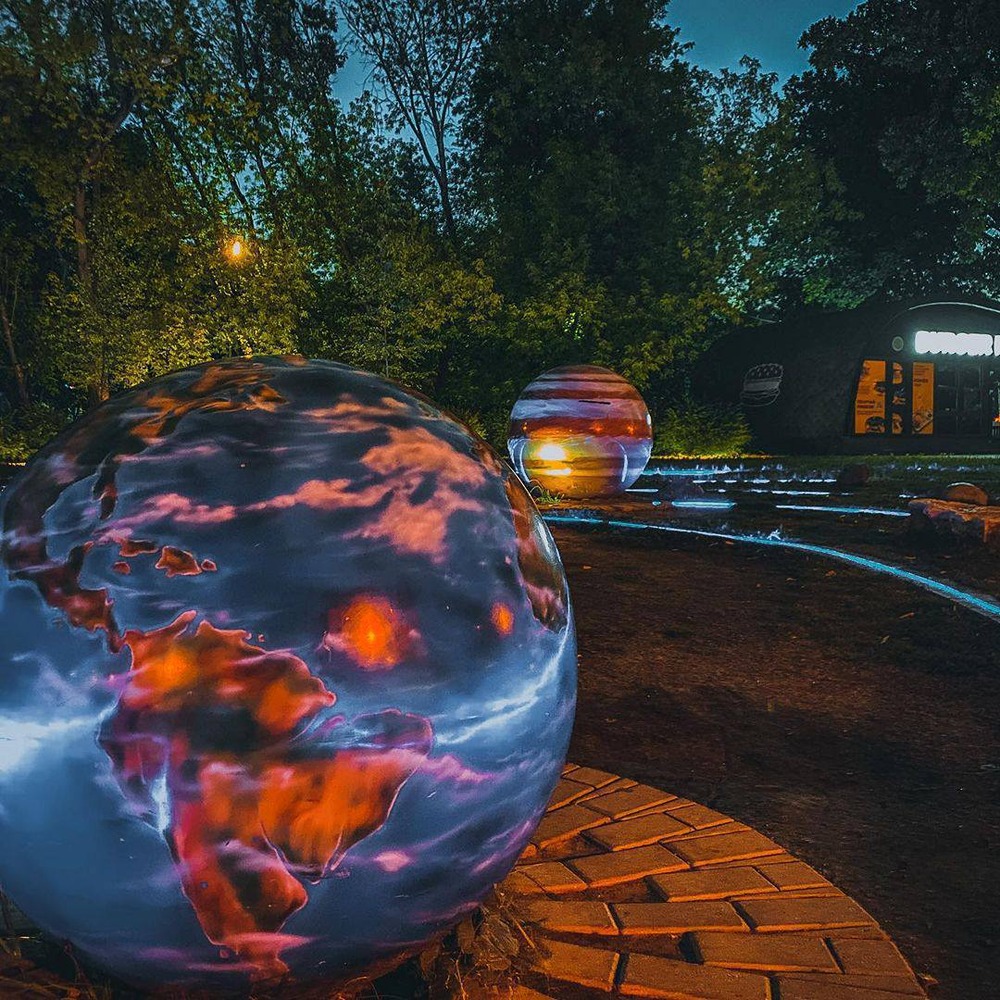 Сад астрономов в Сокольниках