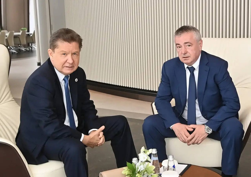 Душан Баятович и Алексей Миллер провели рабочую встречу