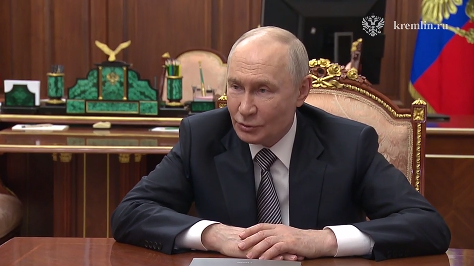 Владимир Путин провёл встречу с Александром Шохиным