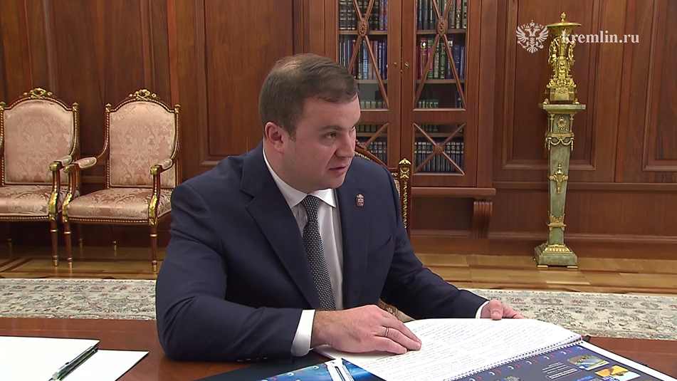 Владимир Путин провёл встречу с Виталием Хоценко