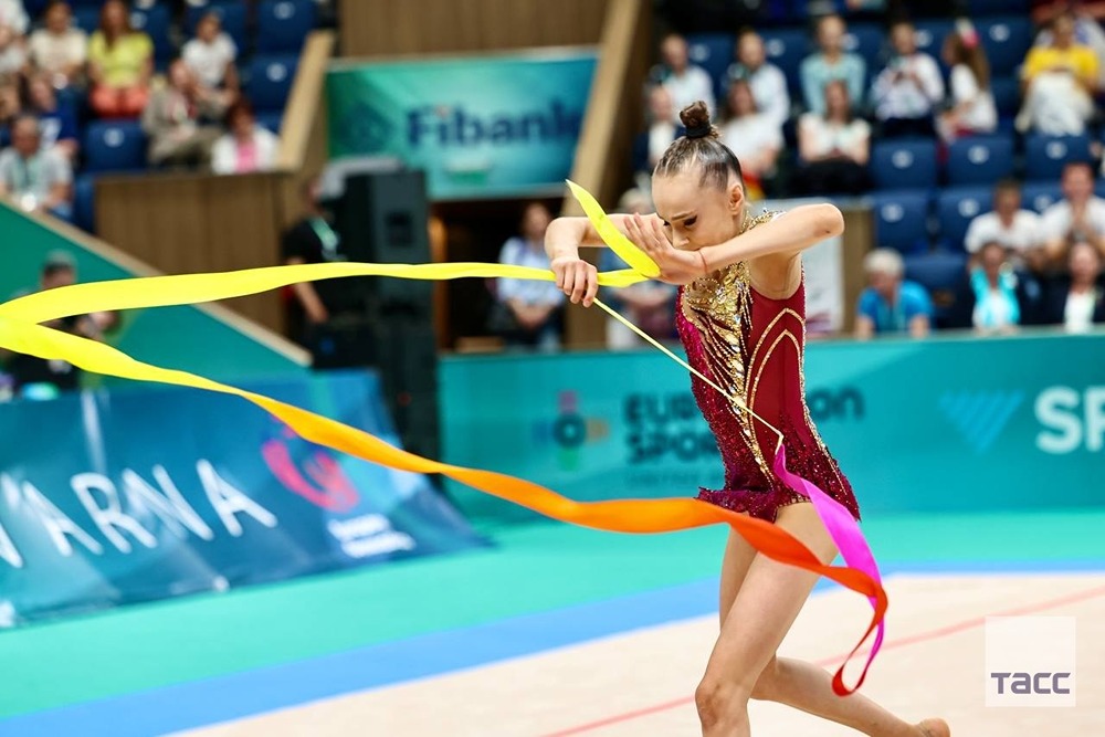 Российские юниоры добились успеха на чемпионате Европы по художественной гимнастике